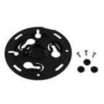 Enclosure Accessories, Circular Wall Mount Bracket, Black