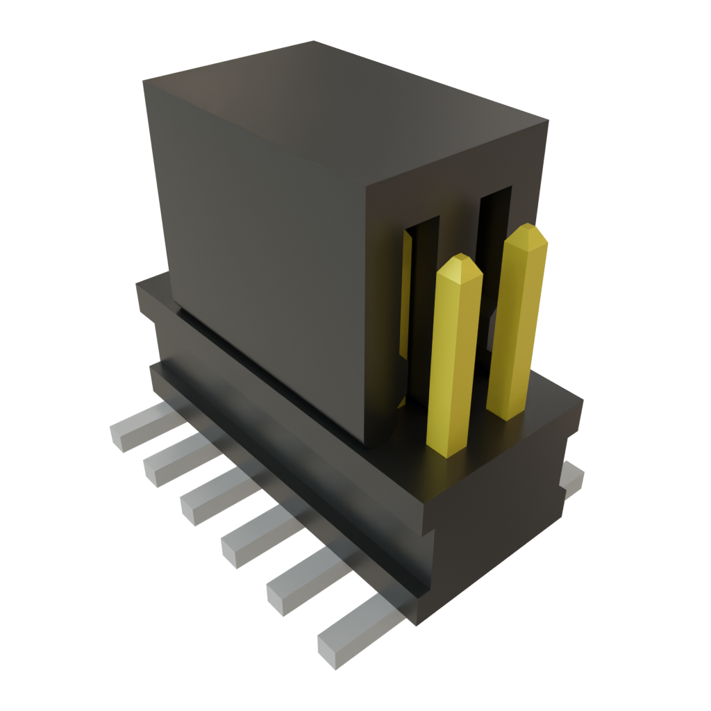 Samtec-FTSH-106-01-L-DV-P Cabezales del conector y receptáculos PCB Conn Unshrouded Header HDR 12 POS 1.27mm Solder ST Top Entry SMD TIGER CLAW™ Tube