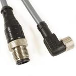 Cable Assembly Circular 3m 22AWG M12 Circular to M8 Circular 4 POS M-F Each