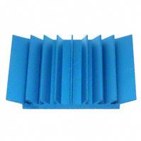 Advanced Thermal Solutions-ATS-60000-C1-R0 Disipador de calor Heat Sink Passive Angle Adhesive Aluminum 14.8°C/W Blue Anodized