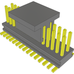 Conn Unshrouded Header HDR 30 POS 0.8mm Solder ST SMD T/R