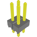 Conn Unshrouded Header HDR 4 POS 2.54mm Solder ST Top Entry Thru-Hole