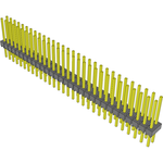 Conn Unshrouded Header HDR 60 POS 2.54mm Solder ST Top Entry Thru-Hole Bulk