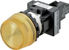 Omron-M22N-BP-TRA-RA Indicatori degli interruttori Switch Indicators 6VAC/6VDC LED Round Screw Panel Mount with Threads