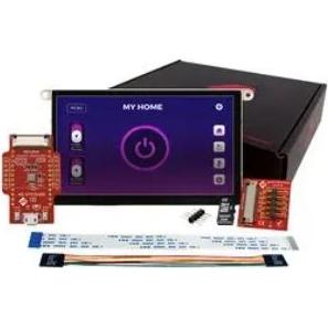 4D Systems-SK-GEN4-70D-WVA Modules TFT 7in TFT WVGA 800x480Pixels I2C/SPI 500cd/m2 LED Backlight -20°C to 70°C Box