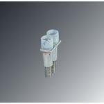 Fixed bridge, number of positions: 2, color: silver