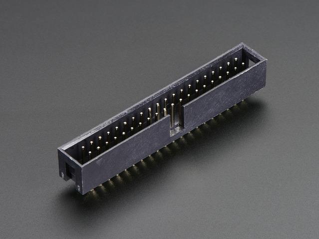 Adafruit Industries-1993 Embases de raccordement et réceptacles PCB Conn Shrouded Header HDR 40 POS 2.54mm Solder ST Thru-Hole
