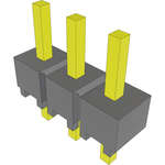 Conn Unshrouded Header HDR 3 POS 2.54mm Solder ST Top Entry Thru-Hole Bulk