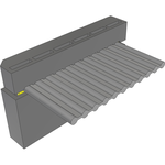 Cable Assembly 0.228m 28AWG 2.54mm 6 POS IDC Connector F Skin