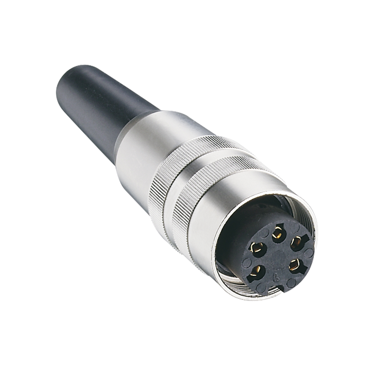 Lumberg-KV 60 Steckverbinder, rund Conn Circular SKT 6 POS Solder ST Cable Mount 6 Terminal 1 Port Carton