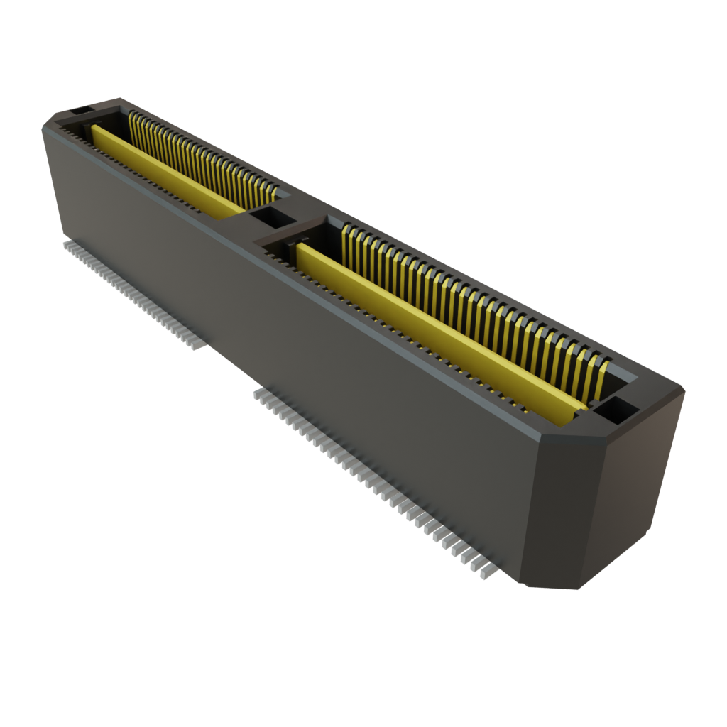 Samtec-QTH-060-02-F-D-A Piastre connettori e prese PCB Conn Micro High Speed Terminal Strip HDR 120 POS 0.5mm Solder ST Top Entry SMD Q Strip® Tray