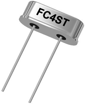 Fox Electronics-FC4STCBAF3.6864-BAG2 Cristalli Crystal 3.6864MHz ±30ppm (Tol) ±50ppm (Stability) Series FUND 200Ohm 2-Pin HC-49/SLF Thru-Hole Bag