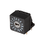 Switch DIP N.O./N.C. SP16T 16 Recessed Slotted 0.15A 42VDC PC Pins 2.54mm Thru-Hole Tube