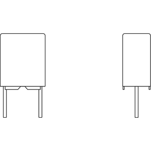 Vishay-BFC241644703 Capacitor Film Cap Film 0.047uF 63V PP 2%( 7.2 X 4.5 X 9mm) Radial Wound 5mm 85°C Loose