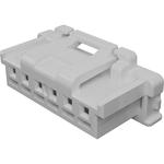 Conn Housing RCP 6 POS 2mm Crimp ST Cable Mount White DuraClik Bag
