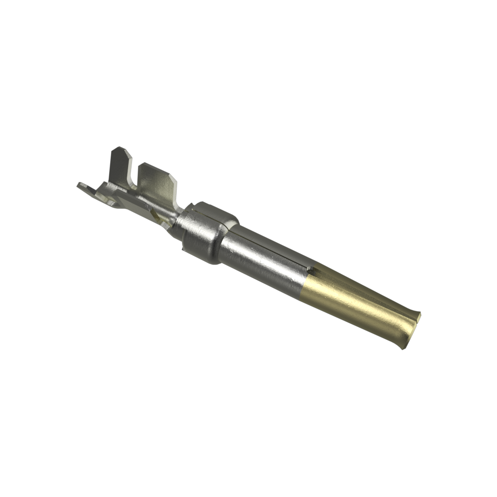 Amphenol Communications Solutions-8656353064LF Steckverbinder, Kontakt D-Sub Cable Connector, Input Output Connectors, Crimp Contacts 8656 Socket Signal Gauge 20/24 AWG, 200 Mating/Unmatings, Pack: 500/Box