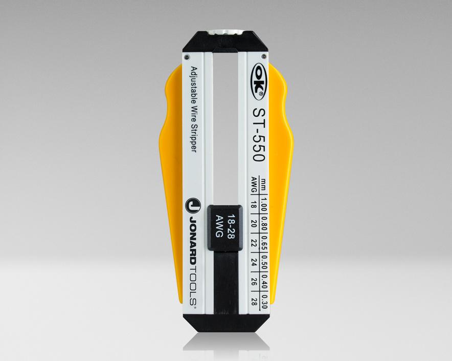 Jonard Tools-ST-550 Tools Other Tools and Accessories, Adjustable Wire Stripper, 18-28 AWG
