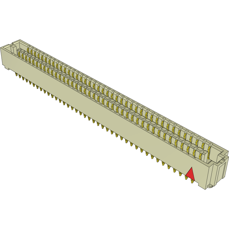 Samtec-SEAFP-40-05.0-S-04 Steckverbinderleisten und Leiterplattenbuchsen Conn Open Pin Field Array SKT 160 POS 1.27mm Press Fit ST Top Entry Thru-Hole SEARAY™ Tray