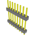 Conn Board Stacker HDR 8 POS 2.54mm Solder ST Top Entry Thru-Hole Bulk