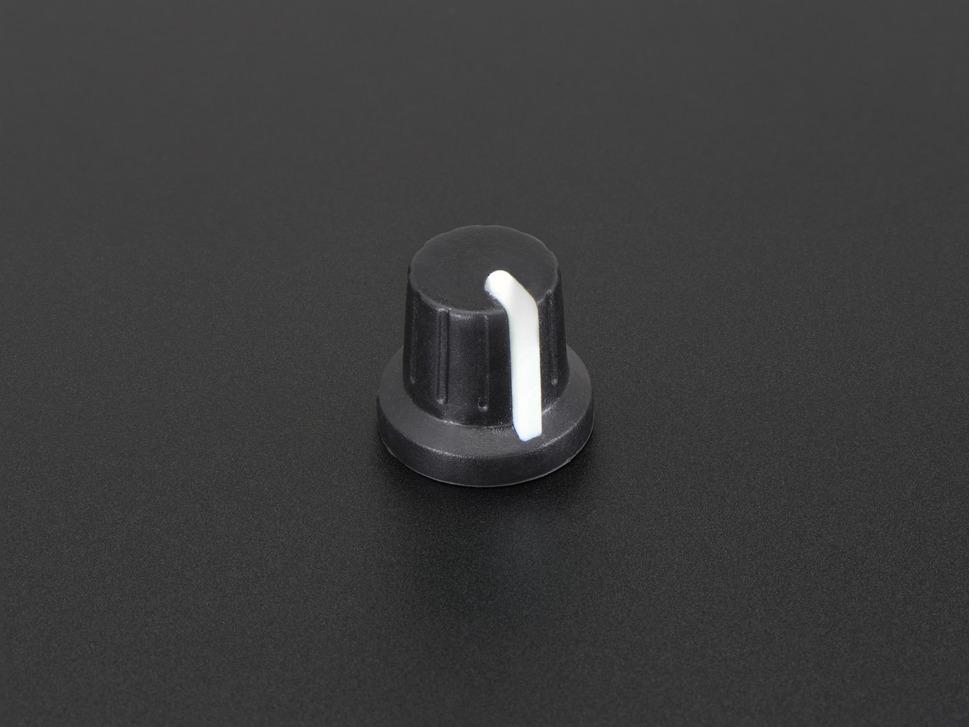 Adafruit Industries-2047 Accessori per resistori Potentiometer Knob - Soft Touch T18 - White