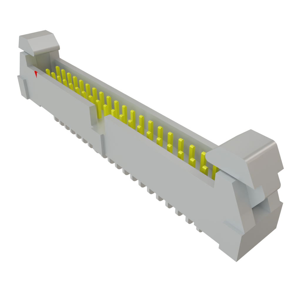 Samtec-EHT-120-01-S-D-RA Steckverbinderleisten und Leiterplattenbuchsen Conn Ejector Header HDR 40 POS 2mm Solder RA Side Entry Thru-Hole Tube
