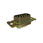 High Performance D-Sub Power Board Mount Connectors, Input Output Connectors, machined contacts 15 Way Pin, Solder bucket