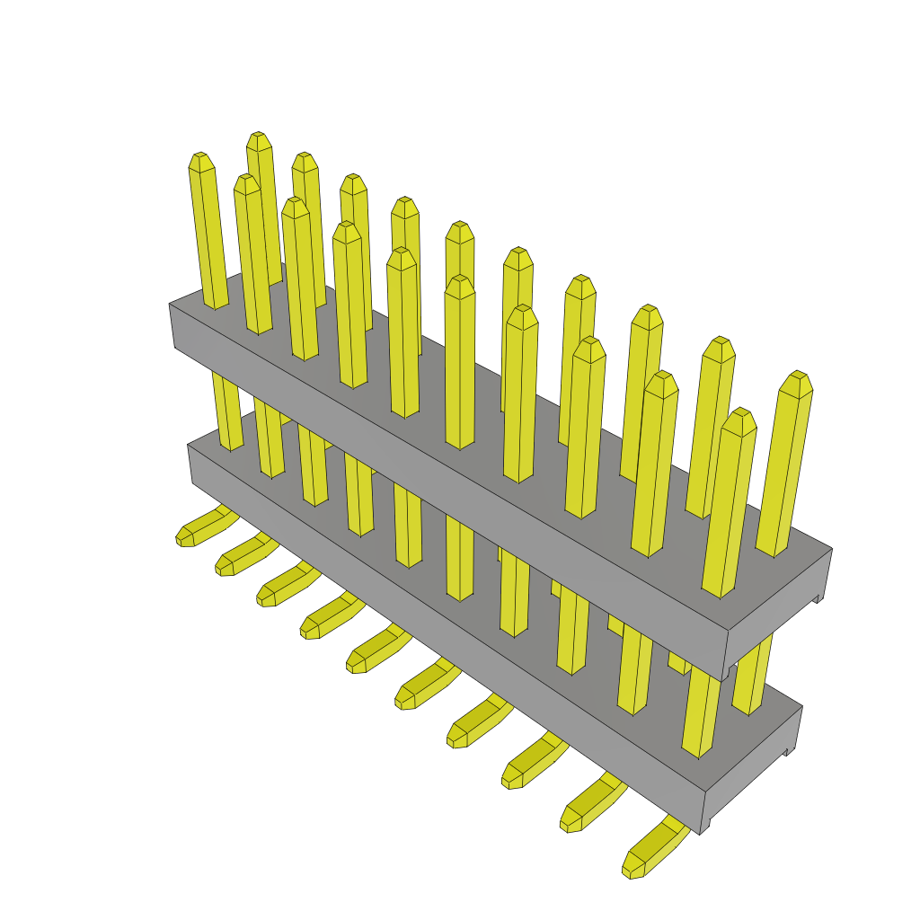 Samtec-TW-10-04-F-D-318-SM Cabezales del conector y receptáculos PCB Conn Board Stacker HDR 20 POS 2mm Solder ST Top Entry SMD Tube