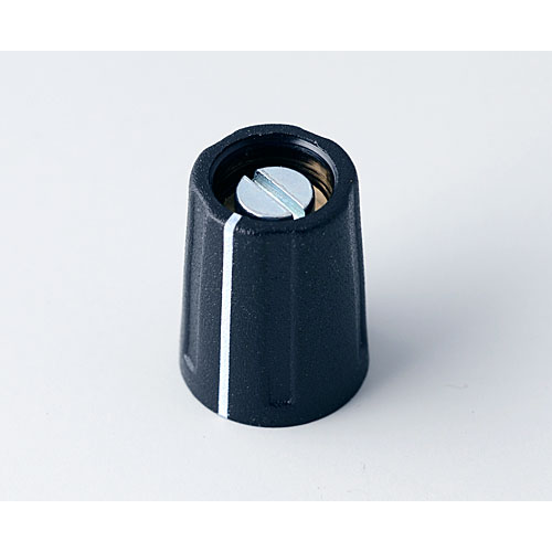 OKW Enclosures-A2610030 Control Knobs Combination Collet Knobs, Round Versatile Collet Knob Used For Measuring And Control Technology