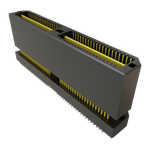Conn High Speed Micro Plane HDR 80 POS 0.8mm Solder ST Top Entry SMD Tray