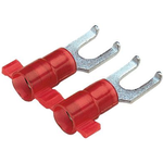 Fork Terminal 18-22AWG Copper Red 20.32mm Tin T/R