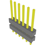 Conn Board Stacker HDR 6 POS 2.54mm Solder ST Top Entry Thru-Hole Bulk