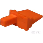Connector Accessories Wedge Lock Straight Thermoplastic Orange Box