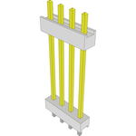 Conn Board Stacker HDR 4 POS 2.54mm Solder ST Top Entry Thru-Hole Bulk