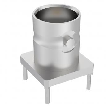 Radiall-R141426161 RF-Steckverbinder Conn BNC RCP 0Hz to 1.5GHz 50Ohm Solder ST Thru-Hole Gold Over Nickel