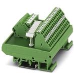 PHOENIX CONTACT-2302379 Schnittstellenmodule VARIOFACE module with two equipotential busbars (P1 P2) for potential distribution for mounting on NS 35/7.5 or NS 32. Module width: 90 mm