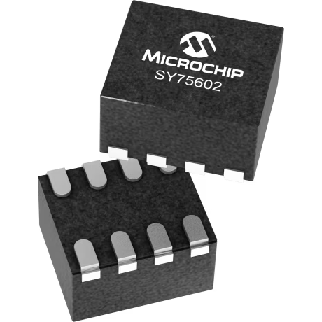 Microchip Technology-SY75602BTWL-TR 时钟缓冲器及驱动器 Clock Fanout Buffer 2-OUT 1-IN 1:2 8-Pin VDFN T/R