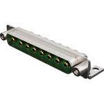 Conn Combo D-Sub M 8Power POS 6.35mm Solder RA Thru-Hole 8 Terminal 1 Port Carton
