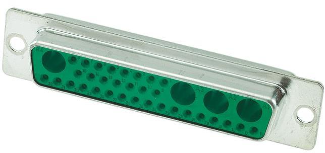 HARTING-09695017364 Connettore D-subminiatura Conn D-Sub F 32Signal/4Cavity POS Solder Cup ST Panel Mount 36 Terminal 1 Port