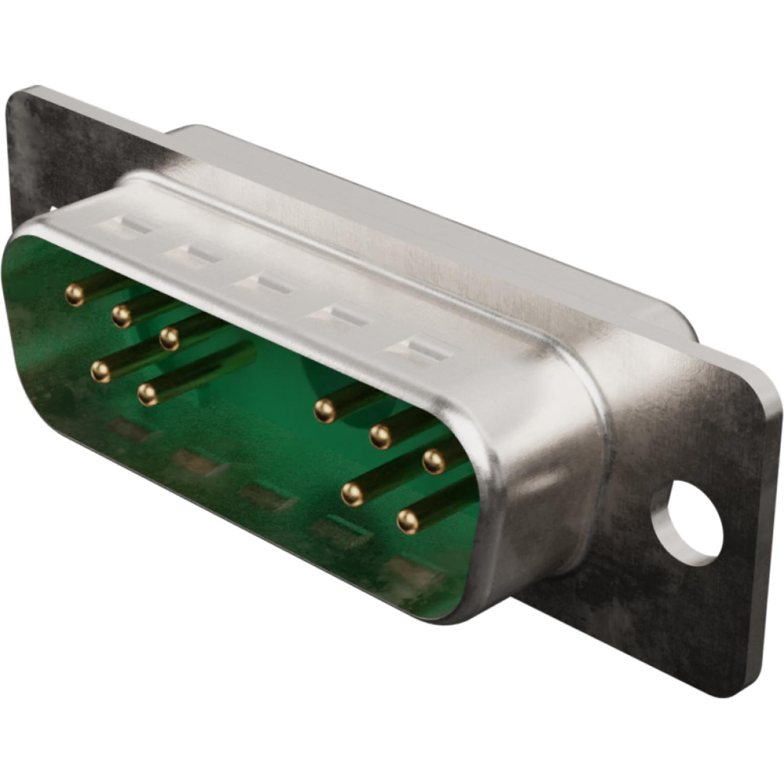 Molex-1731070102 Raccordement D ultra-miniaturisé Conn D-Sub M 1Power/10Signal POS 2.84mm Solder Cup ST Cable Mount 1 Port Carton