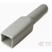 TE Connectivity-DT2P-BT Steckverbinderzubehör Connector Accessories Boot Straight Polyvinyl Chloride Gray Box
