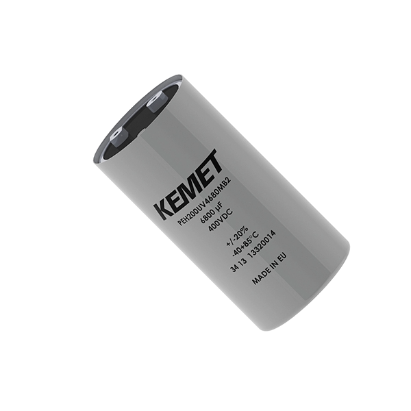 KEMET Corporation-PEH200ZO4100MU2 Capacitor Aluminum Electrolytic Cap Aluminum Lytic 1000uF 500V 20% (65 X 105mm) Clamp Mount Screw 0.13 Ohm 6.8A 15000h 85°C Bag