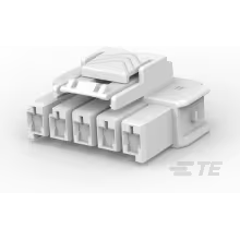 TE Connectivity-1-1971773-7 Einzeladersteckverbinder, Gehäuse Conn Housing PL 5 POS 6mm Crimp ST Cable Mount Natural Carton Automotive