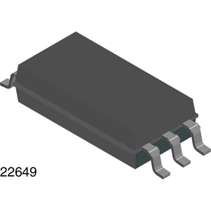 Vishay-TCLT1103 Fotoacopladores de salida fotovoltaica y transistores Optocoupler DC-IN 1-CH Transistor With Base DC-OUT 5-Pin SOP