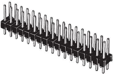 Omron-XG8W-1631 Steckverbinderleisten und Leiterplattenbuchsen Conn Unshrouded Header HDR 16 POS 2.54mm Solder ST Top Entry Thru-Hole