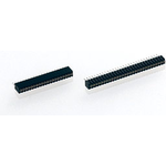 Conn Socket Strip SKT 8 POS 1mm Solder ST Thru-Hole