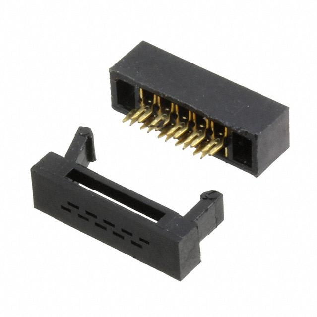 CnC Tech, LLC-3230-10-0101-00 Connector Headers and PCB Receptacles Conn IDC Connector RCP 10 POS 0.635mm Solder RA Cable Mount