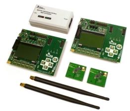 Texas Instruments-CC1125DK RF/Drahtlos-Entwicklungsplatinen und Kits CC1125 RF Transceiver Evaluation Board