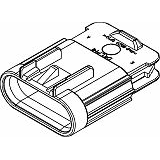 Delphi-13519053 Einzeladersteckverbinder, Gehäuse Conn Housing M 5 POS Crimp ST Cable Mount Black