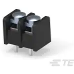 TE Connectivity-4DB-P108-02 Connector Terminal Blocks Conn Barrier Strip 2 POS 8.26mm Solder ST Thru-Hole 20A Package