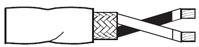 TE Connectivity-9077073001 Kabel, Mehrleiter Two Conductor Cable, Modified Polyester Insulated, Shielded and Jacketed, 600V, Light Weight